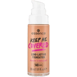 Keep Me Covered Long-Lasting Foundation -Pure Beauty Shop 4059729386212 Image FrontViewFullOpenessenceKEEPMECOVEREDLONG LASTINGFOUNDATION140