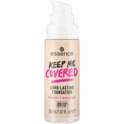 Keep Me Covered Long-Lasting Foundation -Pure Beauty Shop 4059729386458 Image FrontViewFullOpenessenceKEEPMECOVEREDLONG LASTINGFOUNDATION20