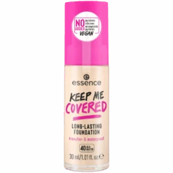 Keep Me Covered Long-Lasting Foundation -Pure Beauty Shop 4059729386571 Image FrontViewClosedessenceKEEPMECOVEREDLONG LASTINGFOUNDATION40