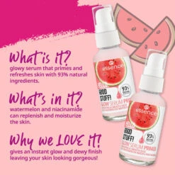 Hello, Good Stuff! Glow Serum Primer -Pure Beauty Shop Glow Serum Wellness Infographics Updated Image