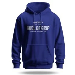 Official Grip Squad Hoodie -Pure Beauty Shop blue grip squad hoodie front