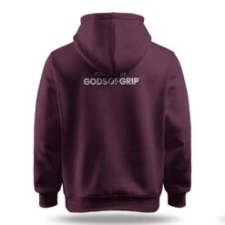 Eat Sleep Grip Repeat Hoodie 18 Eat Sleep Grip Repeat Hoodie -Pure Beauty Shop eat sleep grip repeat hoodie plum back