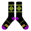 Fusion Sports & Training Socks -Pure Beauty Shop godsofgrip socks black