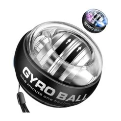 Gyro Ball Wrist Exerciser 7 Gyro Ball Wrist Exerciser -Pure Beauty Shop gyroball wrist ball black