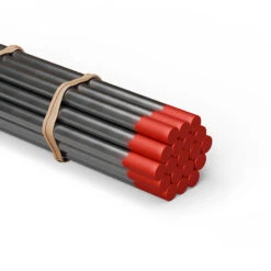 Exemplum Series Mild Short Steel - Level 5 Red -Pure Beauty Shop red level 5 short steel bars close up