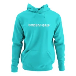 Gods Of Grip Hoodie -Pure Beauty Shop surf blue hoodie front